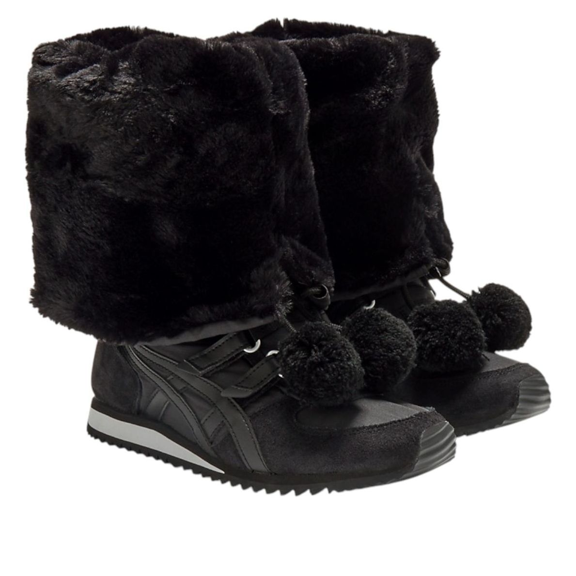 (WMNS) Onitsuka Tiger Winter Heaven 'Black'  1182A676-001