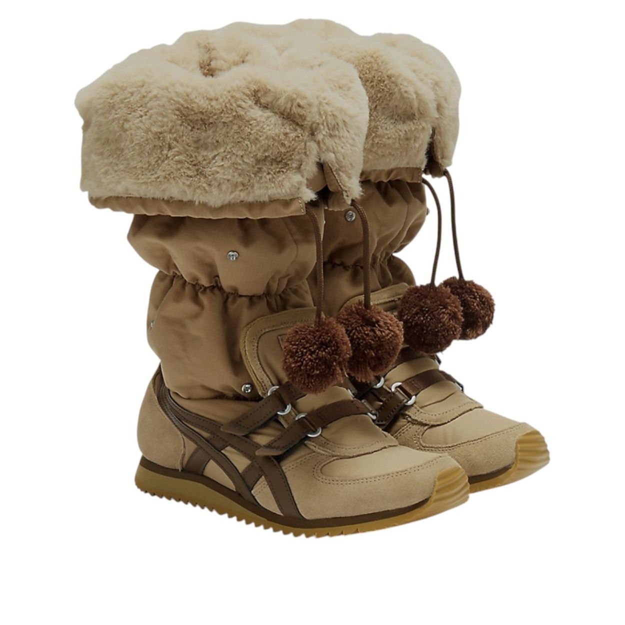 (WMNS) Onitsuka Tiger Winter Heaven 'Desert Camp Brown Storm'  1182A676-200