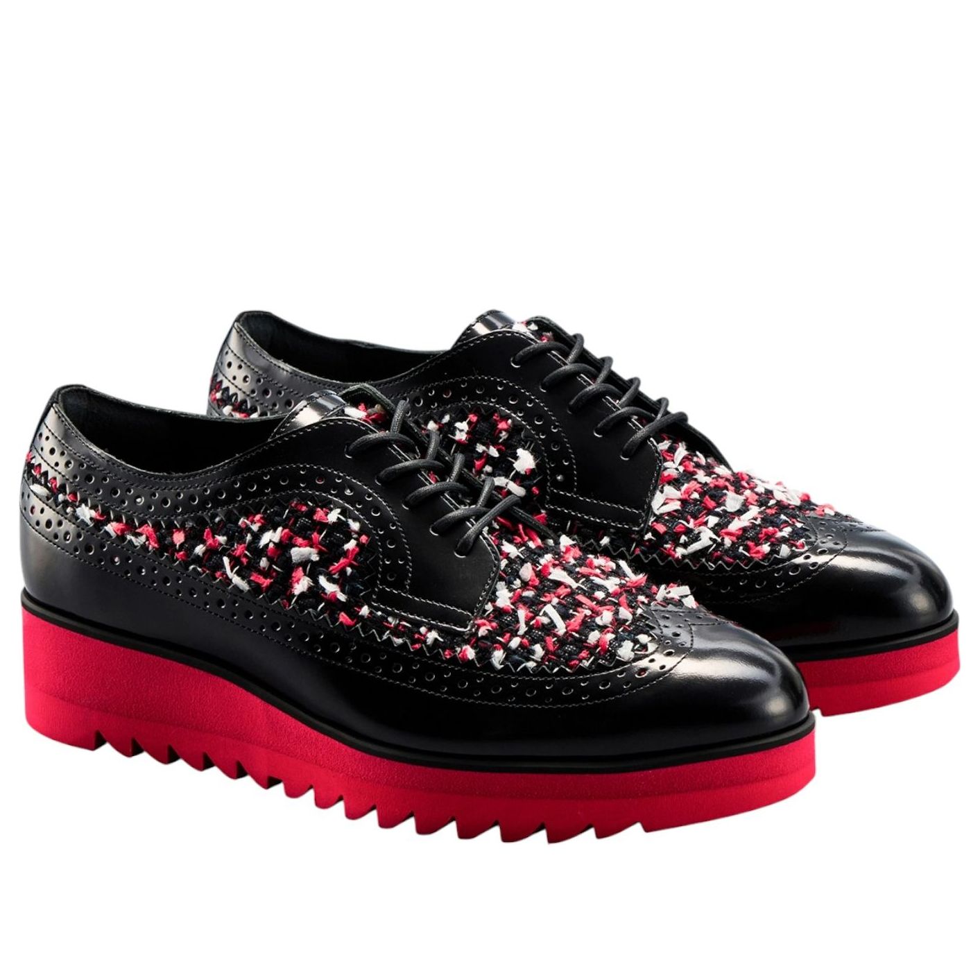 (WMNS) The Onitsuka Brogue 'Black Classic Red' 1182A679-002