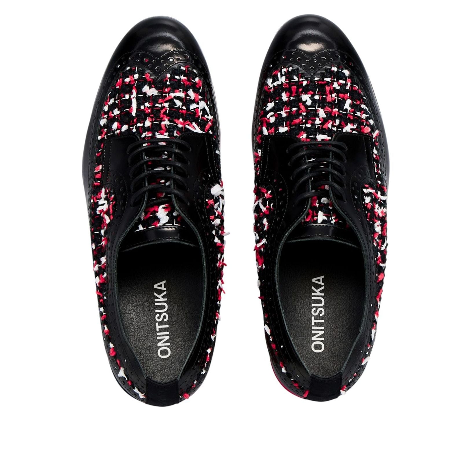 (WMNS) The Onitsuka Brogue 'Black Classic Red' 1182A679-002