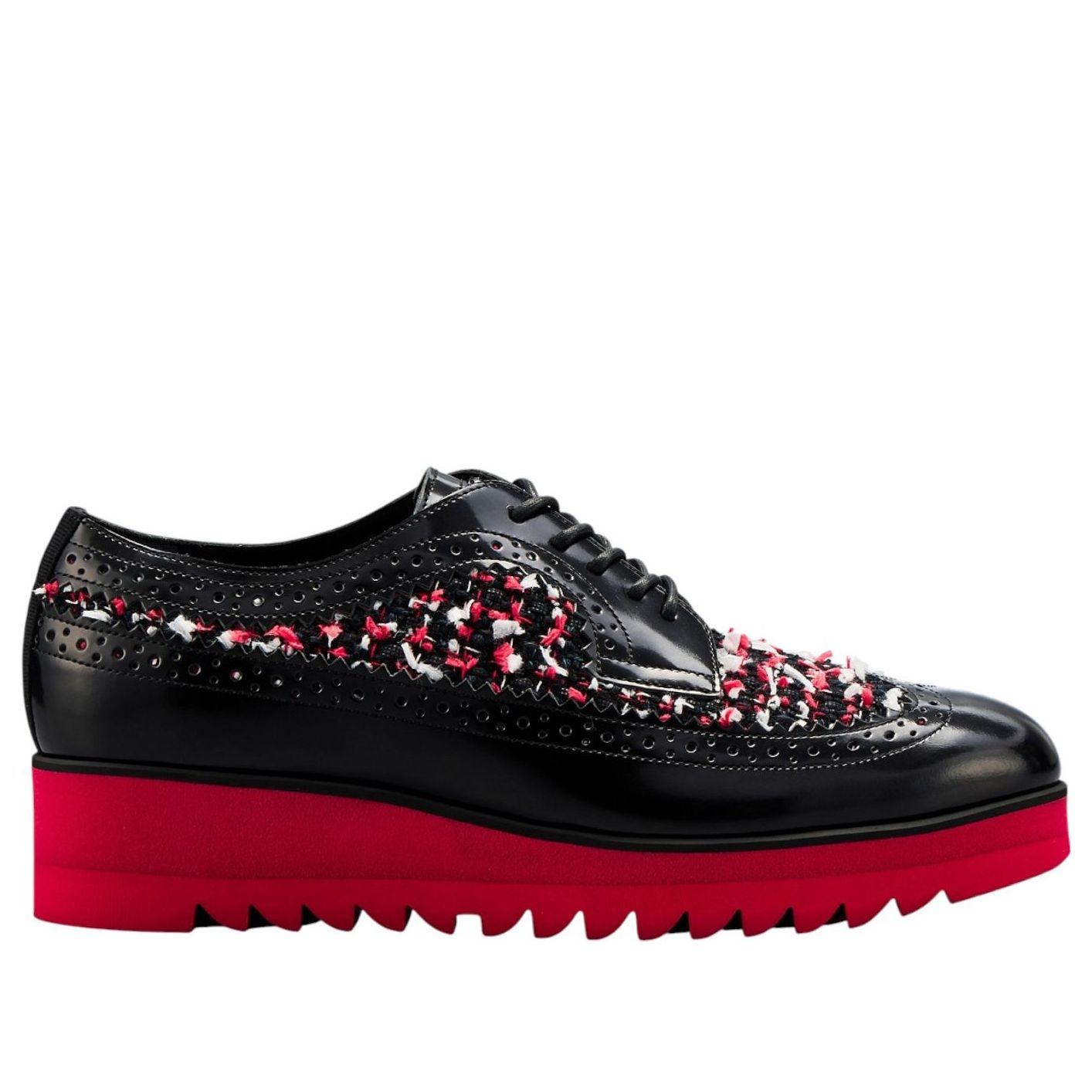(WMNS) The Onitsuka Brogue 'Black Classic Red' 1182A679-002