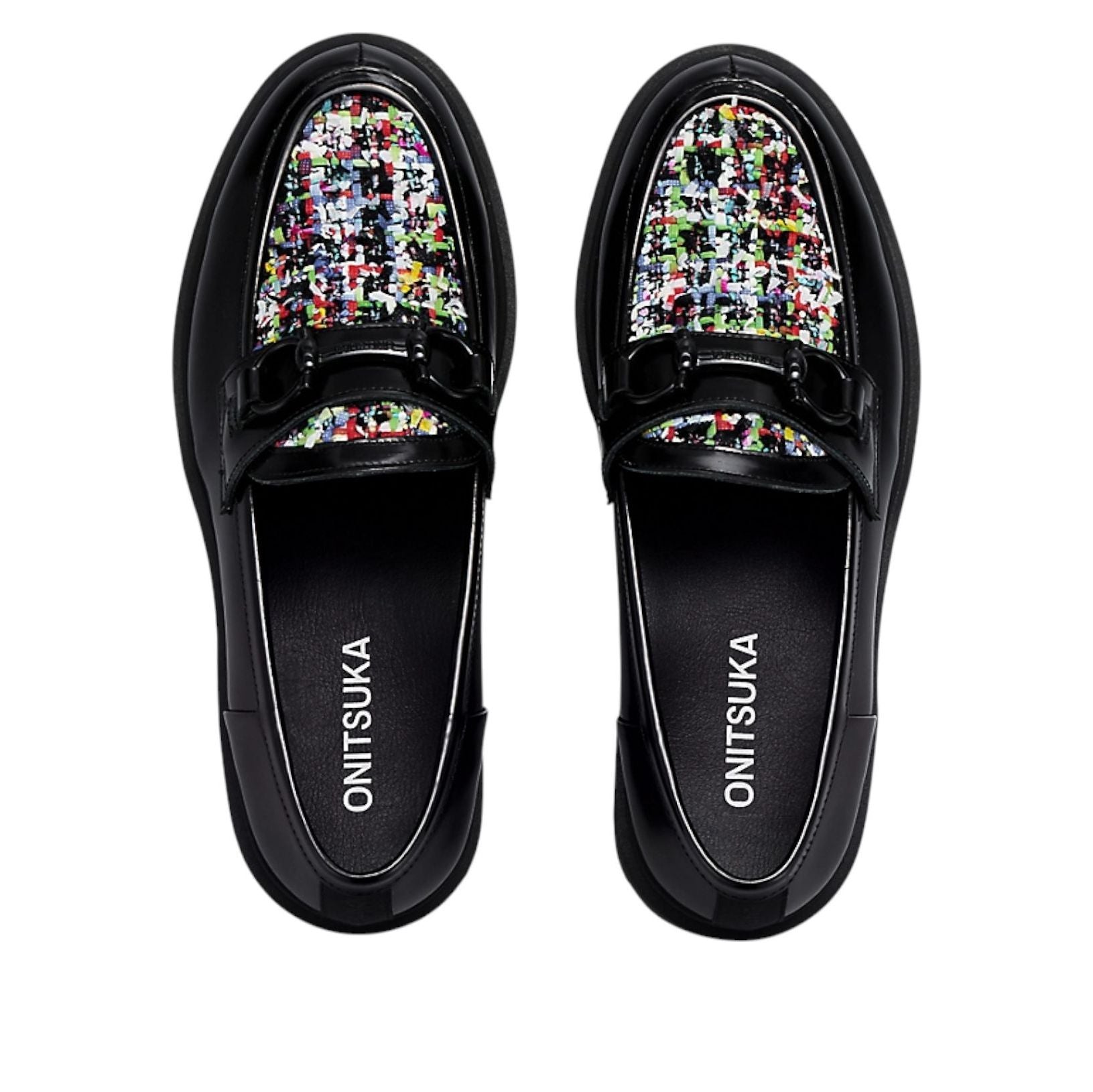 (WMNS) Onitsuka Tiger Bit Loafer 'Black Directoire Blue' 1182A680-001