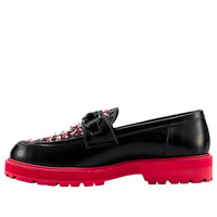 (WMNS) Onitsuka Tiger Bit Loafer 'Black Classic Red' 1182A680-002