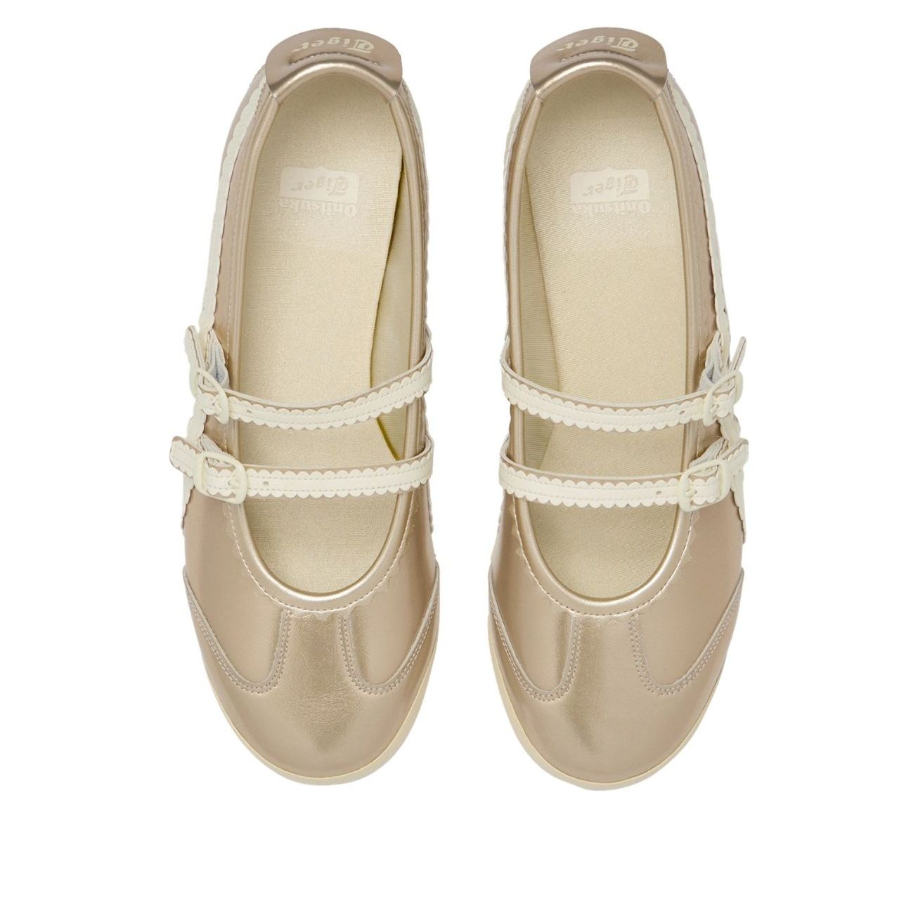 (WMNS) Onitsuka Tiger Mexico 66 TGRS 'Metallic Pack Champagne Cream'  1182A708-250