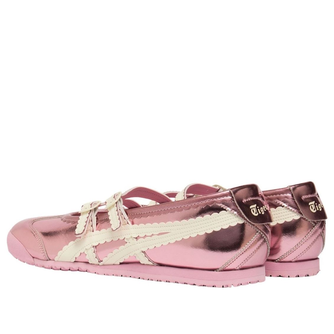(WMNS) Onitsuka Tiger Mexico 66 TGRS 'Metallic Pack Crystal Pink Cream'  1182A708-701