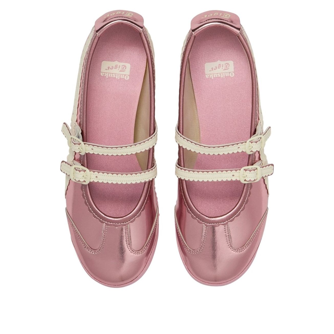 (WMNS) Onitsuka Tiger Mexico 66 TGRS 'Metallic Pack Crystal Pink Cream'  1182A708-701