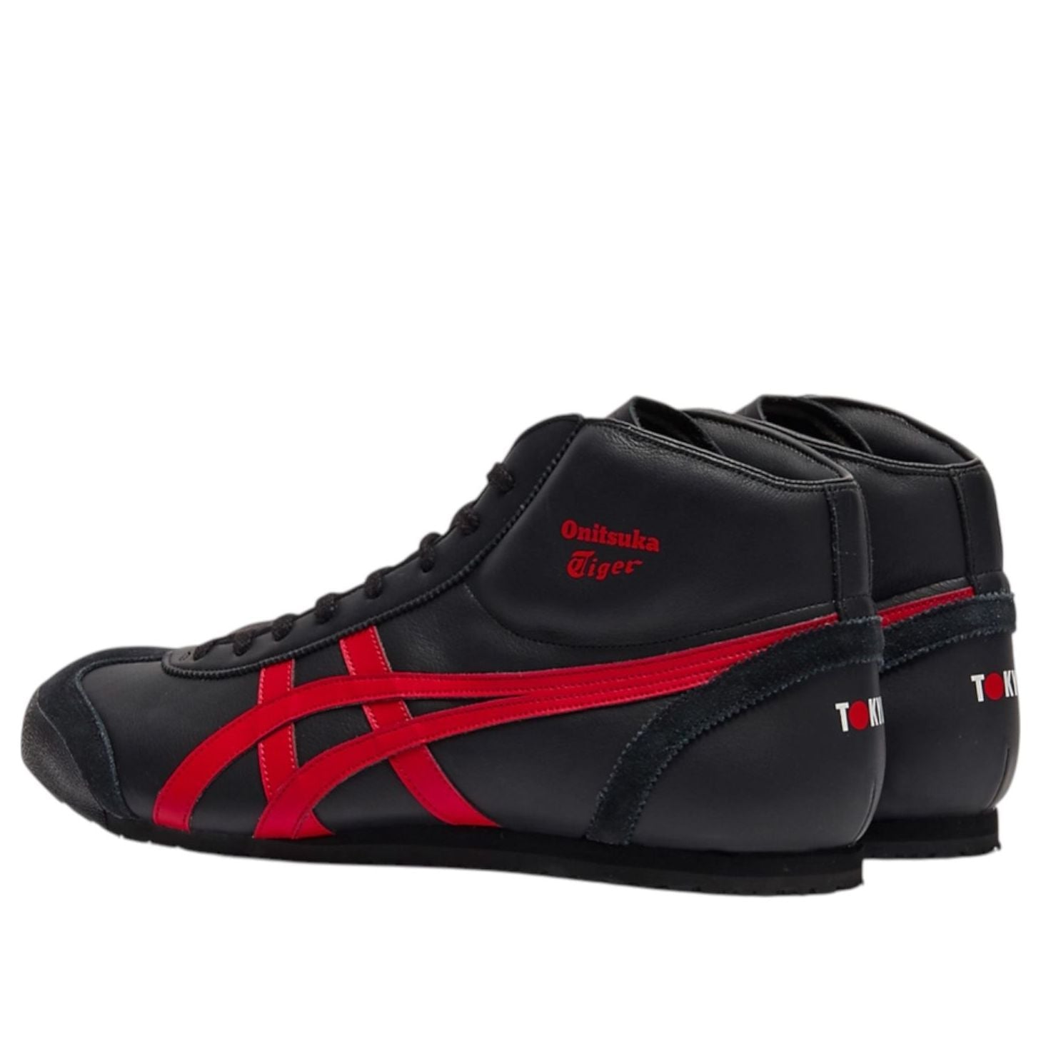 Onitsuka Tiger Mexico Mid Runner 'Black Classic Red' 1183B577-001