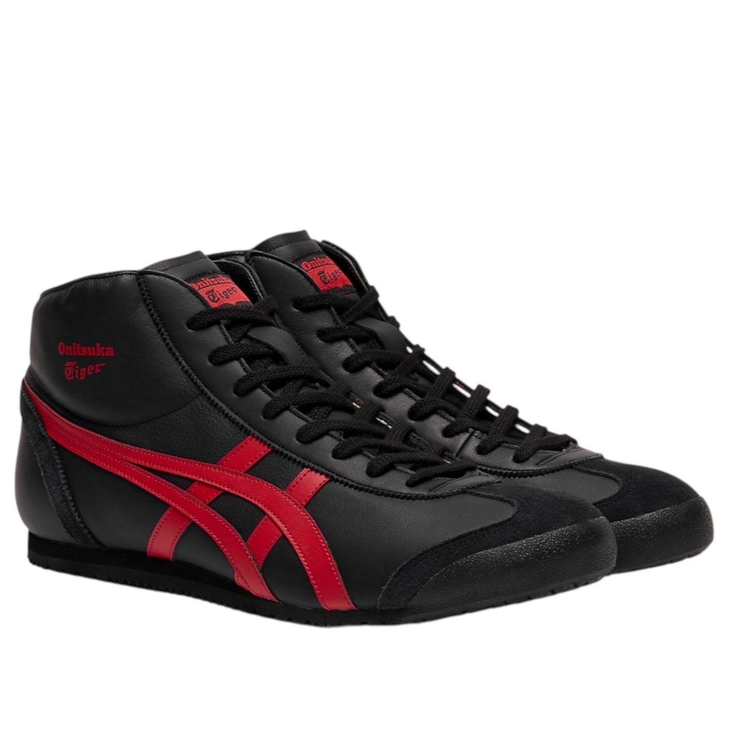 Onitsuka Tiger Mexico Mid Runner 'Black Classic Red' 1183B577-001