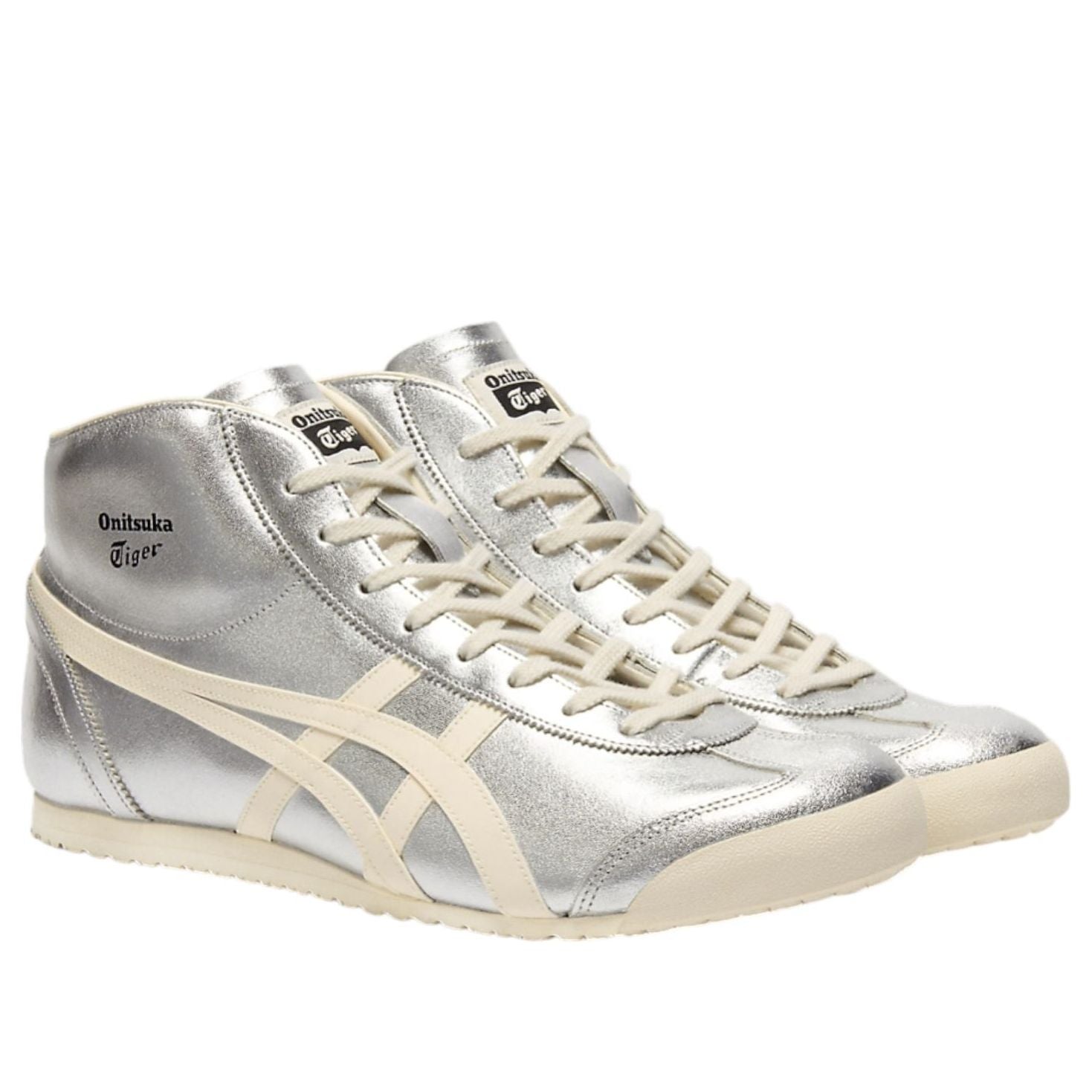 Onitsuka Tiger Mexico Mid Runner 'Silver Cream' 1183B577-020
