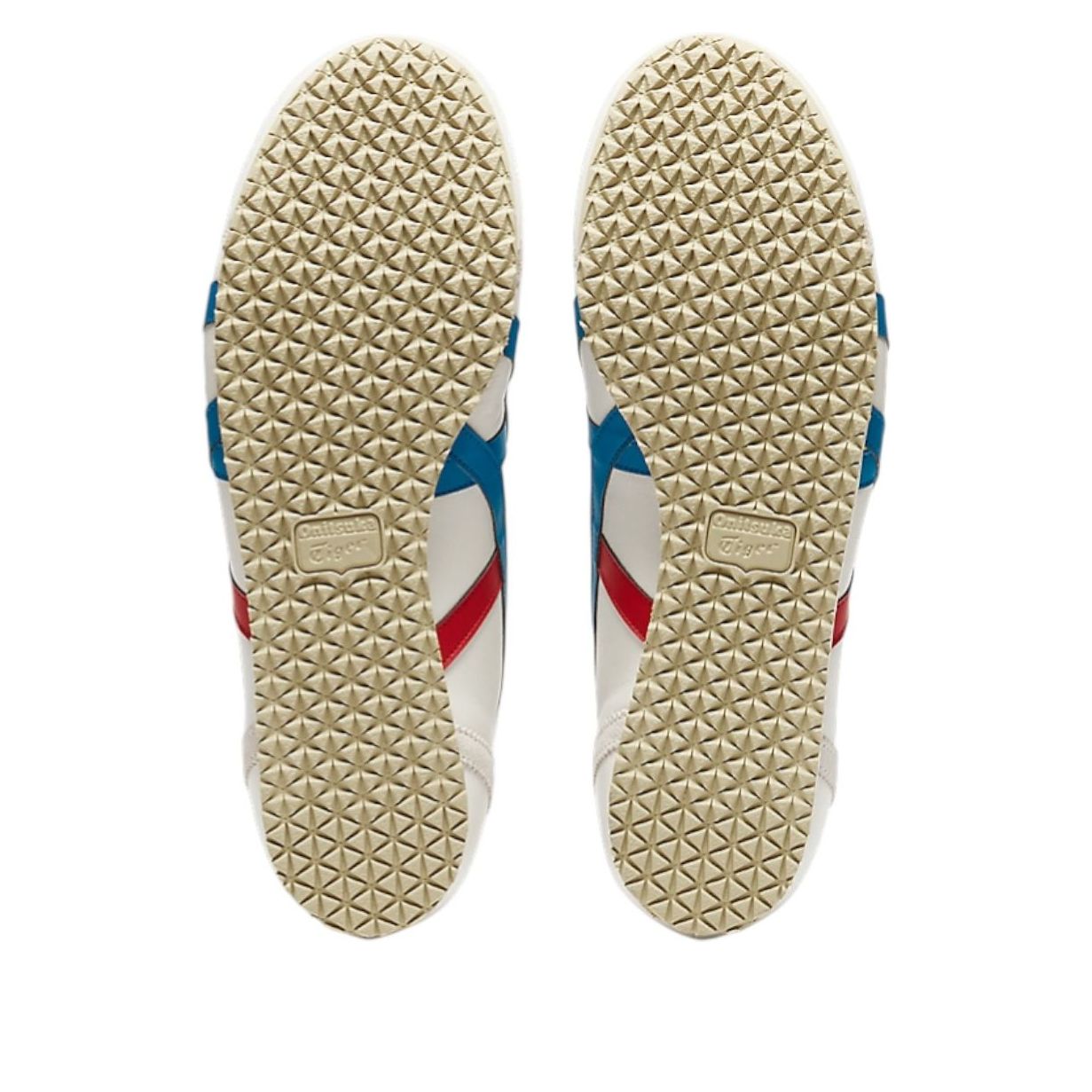 Onitsuka Tiger Mexico Mid Runner 'Cream Directoire Blue Red'  1183B577-103