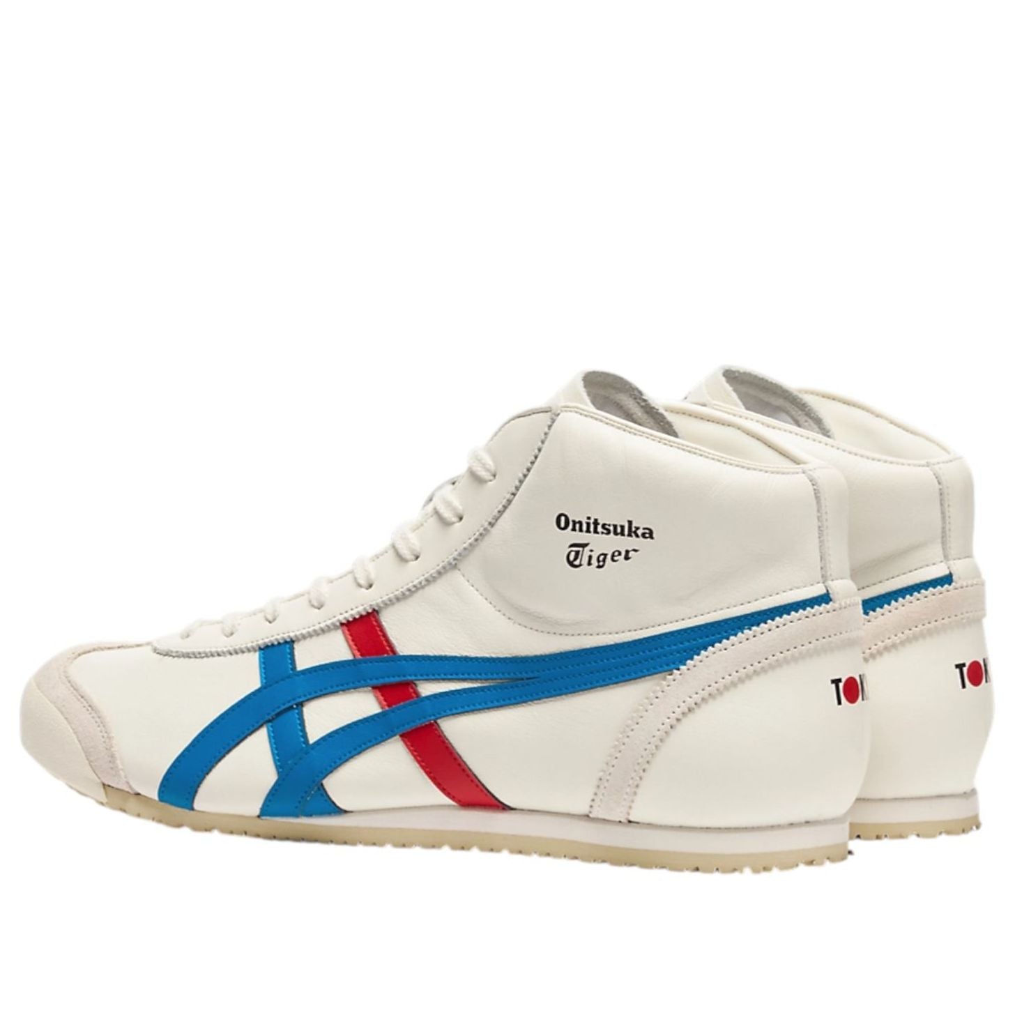 Onitsuka Tiger Mexico Mid Runner 'Cream Directoire Blue Red'  1183B577-103