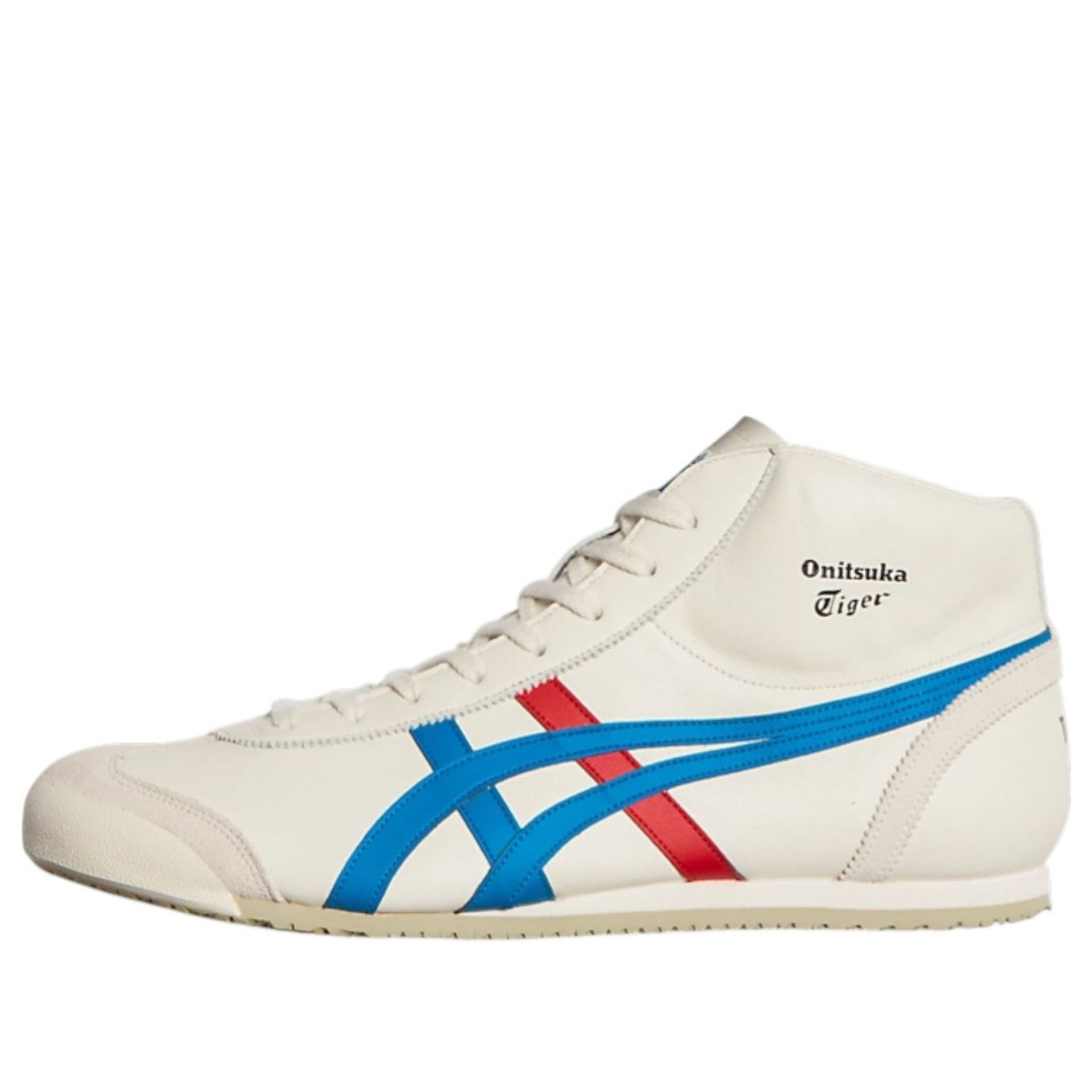 Onitsuka Tiger Mexico Mid Runner 'Cream Directoire Blue Red'  1183B577-103