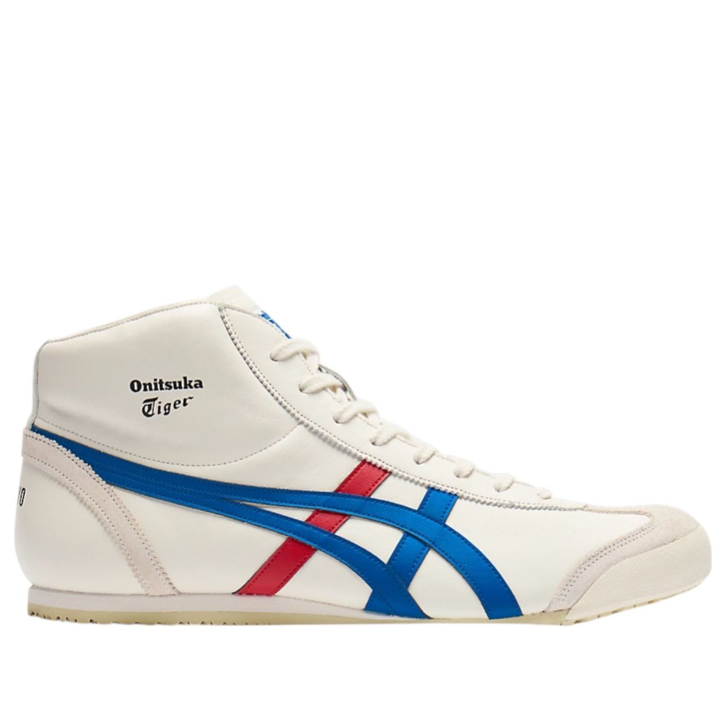 Onitsuka Tiger Mexico Mid Runner 'Cream Directoire Blue Red'  1183B577-103