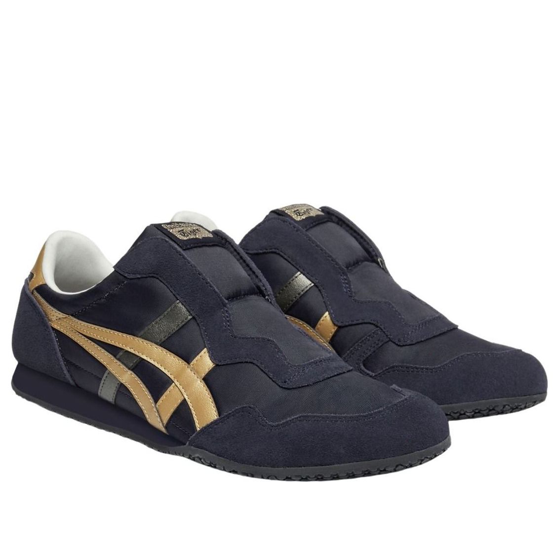 Onitsuka Tiger Serrano Slip-On 'Midnight Pure Gold' 1183C615-400