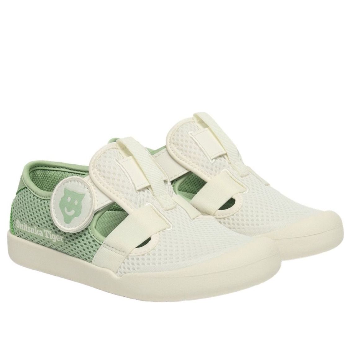 (PS) Onitsuka Tiger Mexico 66 Sandal 'Dark Jade Cream' 1184A198-300