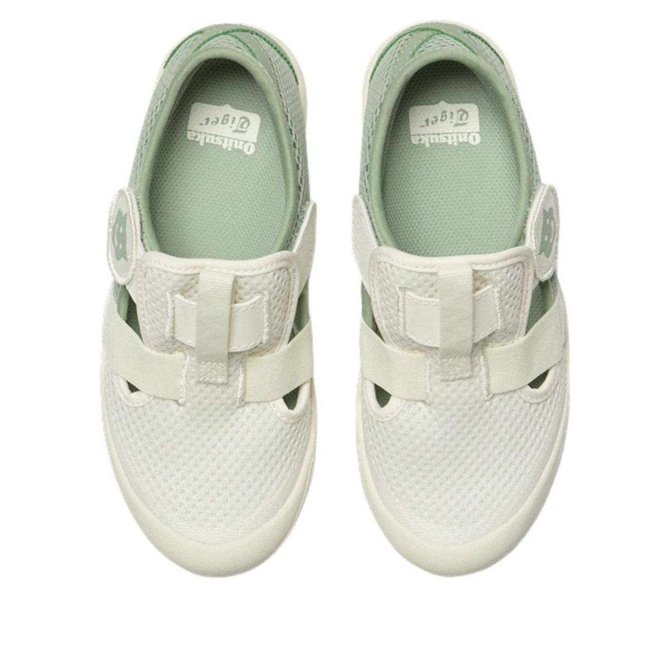 (PS) Onitsuka Tiger Mexico 66 Sandal 'Dark Jade Cream' 1184A198-300