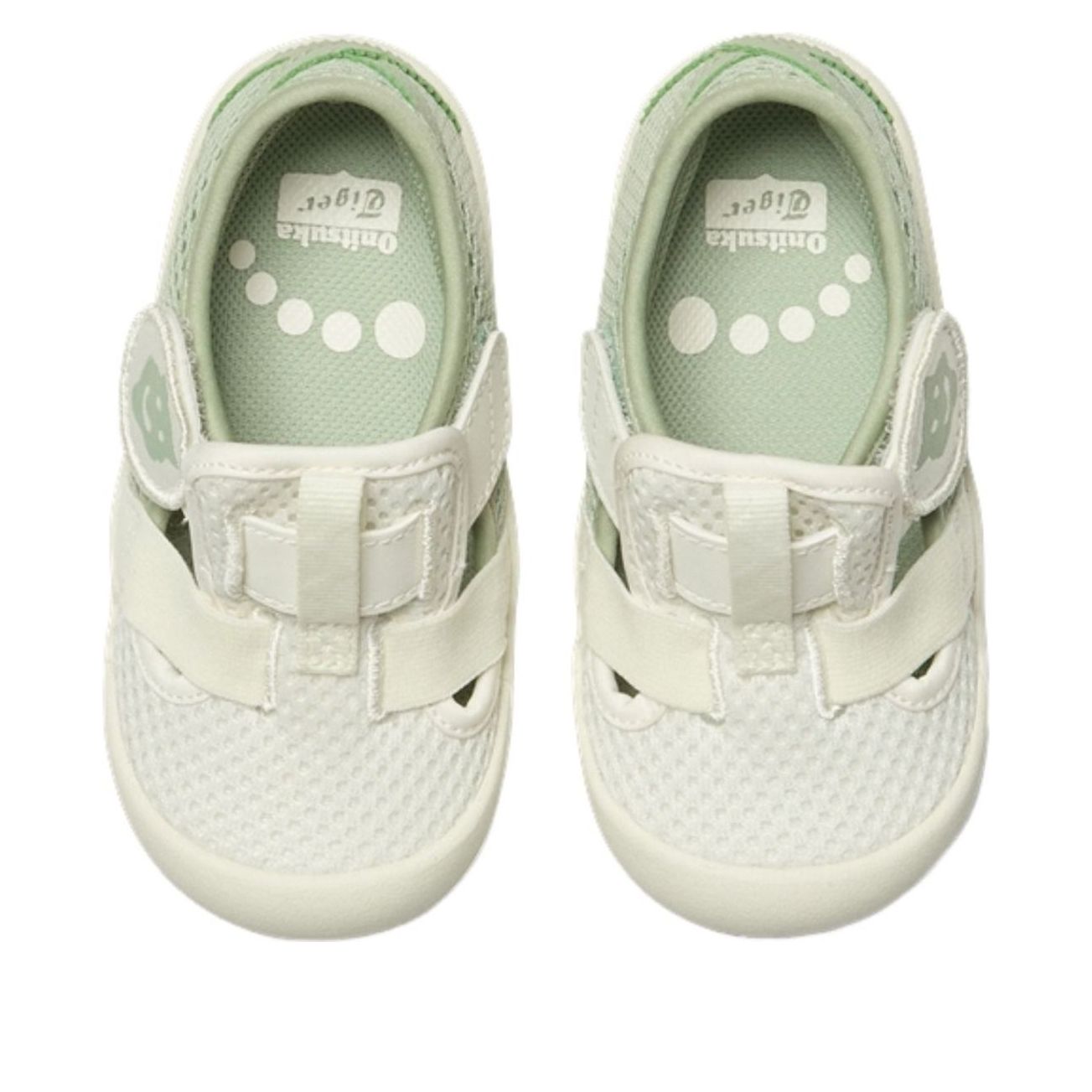 (TD) Onitsuka Tiger Mexico 66 Sandal 'Dark Jade Cream' 1184A199-300