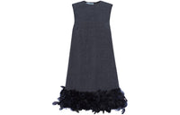PRADA Crewneck Sleeveless Dress
