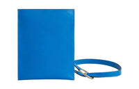 HERMES Swift Calfskin Wallet Men's T7 Bleu Hydra Mermaid Blue