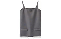 MIU MIU Sleeveless Dress Women's Gray