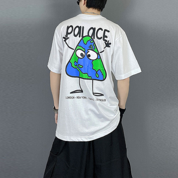 Palace Globlerone T-Shirt 'White' P18TS150