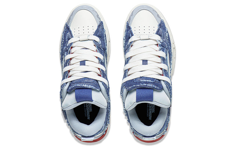 (WMNS) Li-Ning Superwave Golden 'Denim Blue White' AECS074-10