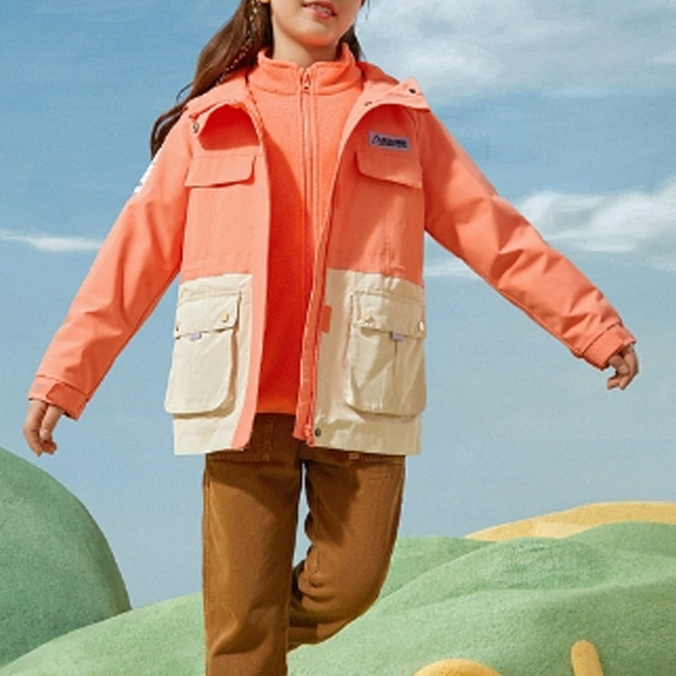 (GS) Skechers Casual 3-In-1 Jacket 'Multi-Color' L122B001