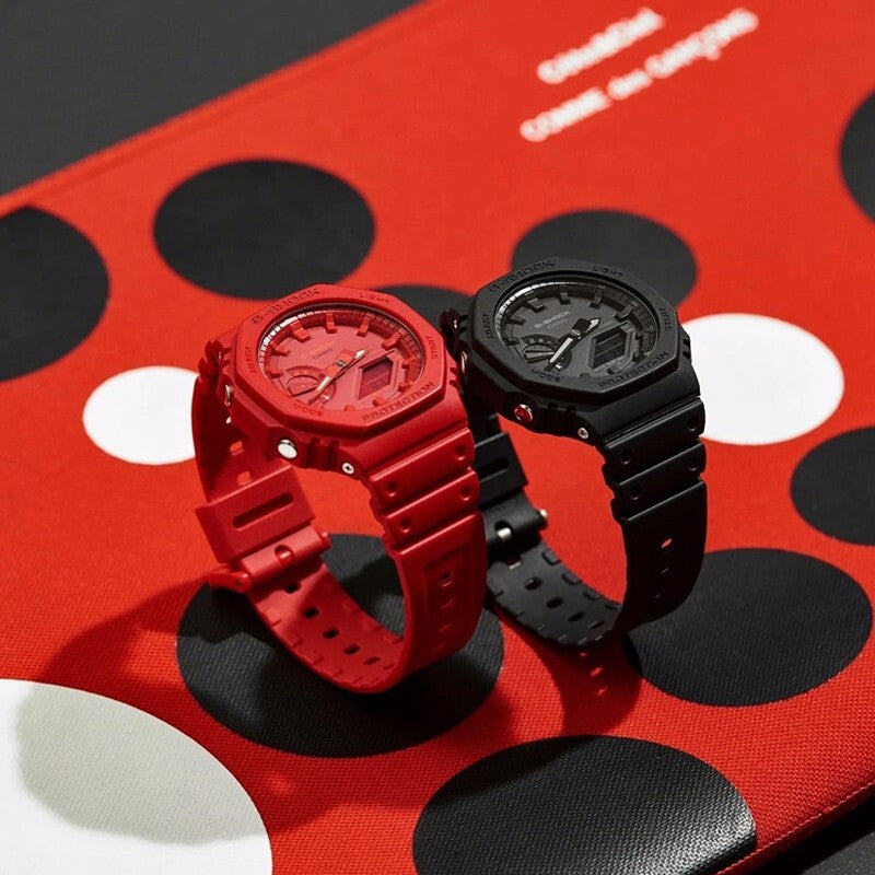 CASIO G-Shock Analog-Digital 'Red' GA-2100-4APR-PERSON