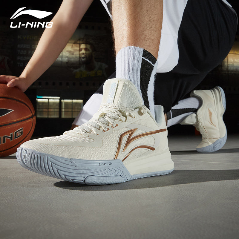 Li-Ning Flash Energy 3 Low 'White Gold' ABPT083-2