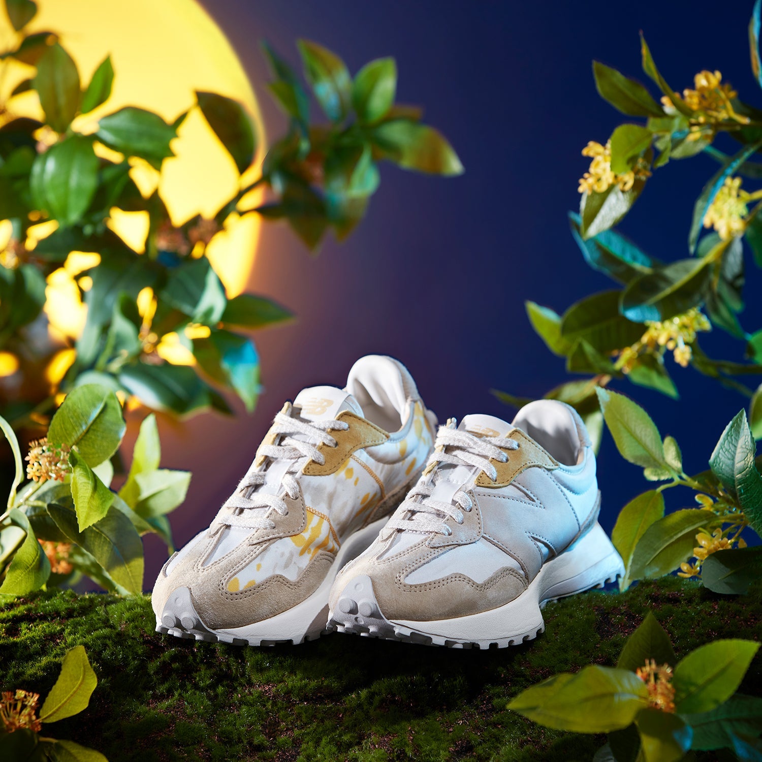 (WMNS) New Balance BEAST x 327 'Tie-Dye - Sea Salt' WS327BZT