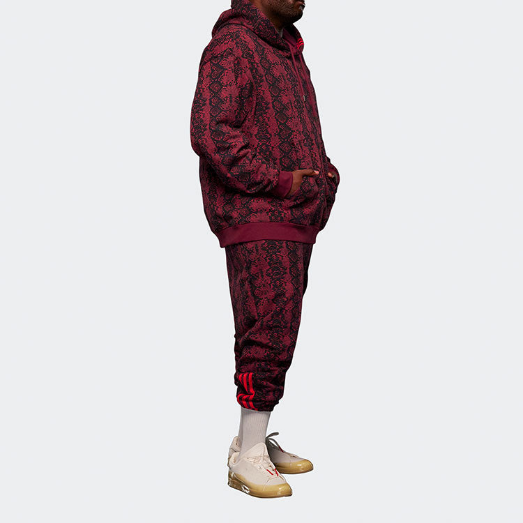 adidas originals x IVY PARK Crossover Casual Printing Hooded Long Sleeves Red HI1975