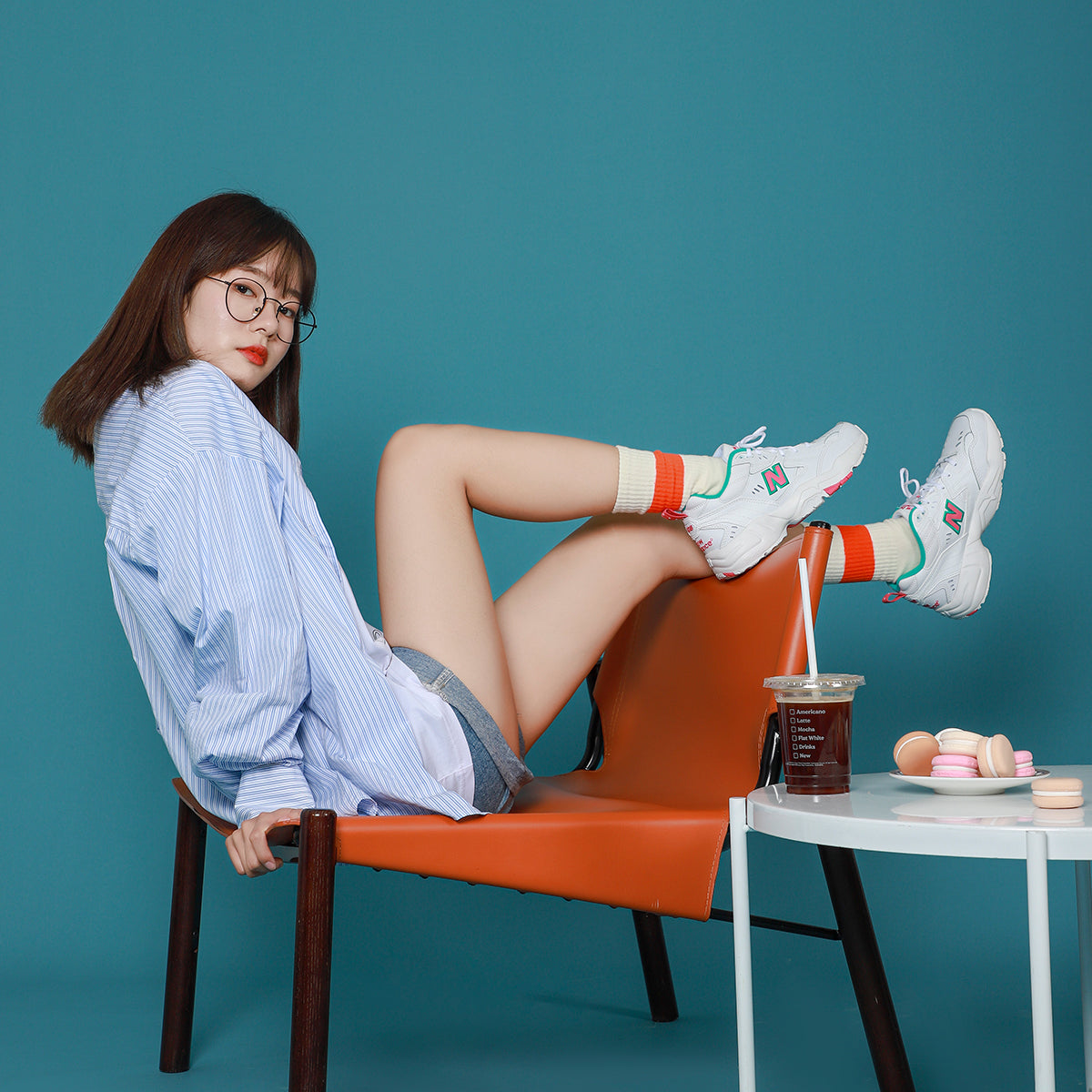(WMNS) New Balance 608 Series 'White Green' WX608WT1