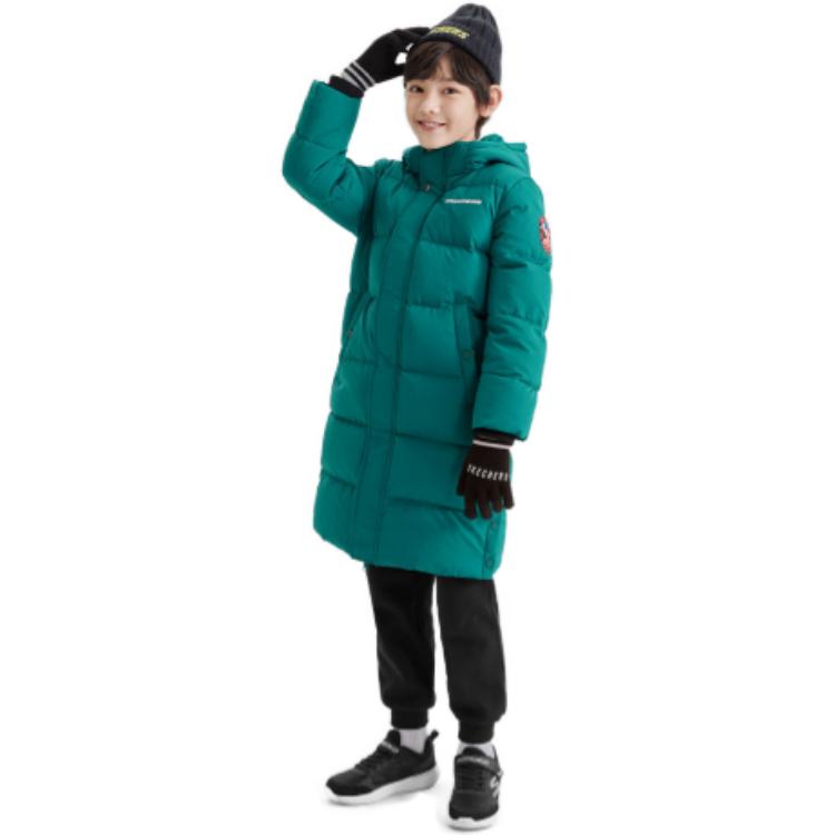 (GS) Skechers Letter Print Three-Protection Warm Down Jacket 'Multi-Color' L422K054