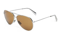 CELINE Metal Aviator Sunglasses Unisex Silver