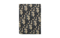 DIOR Fabric Card Holder Men's Beige & Black
