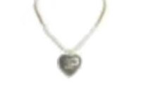 CHANEL Pearl Denim Necklaces Women's Gold