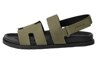 HERMES Genius Beach Sandals Men's Green
