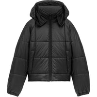 SAINT LAURENT Cassandre Zip Up Puffer Jacket