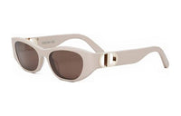 DIOR - Irregular Shape Sunglasses Unisex Beige