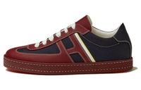 HERMES Boomerang Low-Top Skateboard Shoes Men's Red Blue