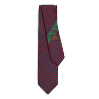 HERMES Ties Men's Ocean/Rogue Red