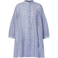 LOUIS VUITTON SS24 Long-Sleeved Dresses Women's Blue