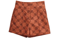 HERMES Casual Shorts Women's Umber