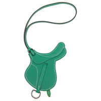 HERMES Leather Accessories Women's Green