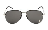 SAINT LAURENT Eyewear Classic Aviator Frame Sunglasses