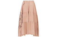 DIOR Casual Long Skirts Women's Light Brown