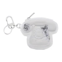 DIOR X Daniel Arsham Telephone Zip Charm Calfskin