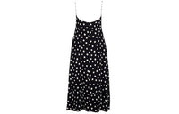 SAINT LAURENT Polka Dot Midi Dress