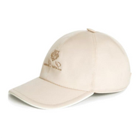 Loro Piana Polyamide Baseball Caps Kids' Ivory