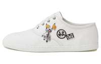 HERMES Innocent Low Top Skateboard Shoes Men's White